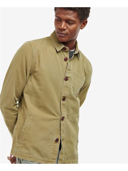 washed overshirt BARBOUR | MOS0281 MOSOL31